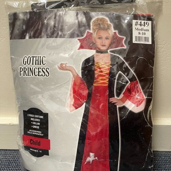New Gothic Princes Costume - Size 8-10 (KIDS) - Picture 1 of 7